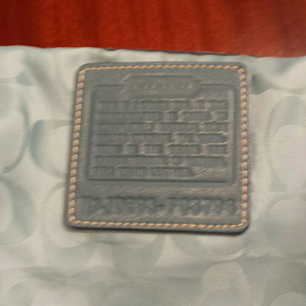 Coach Chambray Leather Bag - Picture 6 of 8